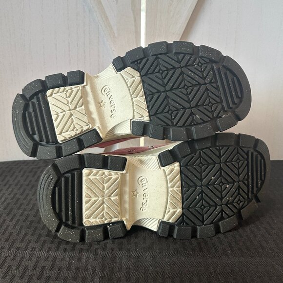 RARE Converse All Star Trekwave Low Ox Platform Sneakers in Pink - Picture 9 of 11